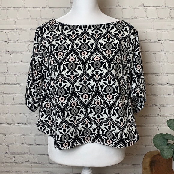 H&M Conscious Collection Cropped Blouse - Picture 1 of 13